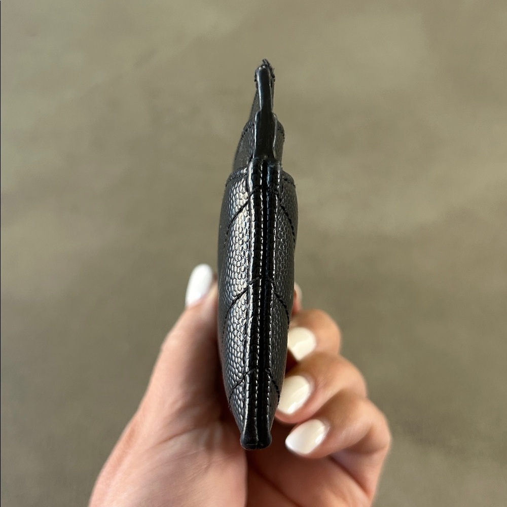 🖤 Saint Laurent Cassandre Matelassé Card Holder - Picture 5 of 8